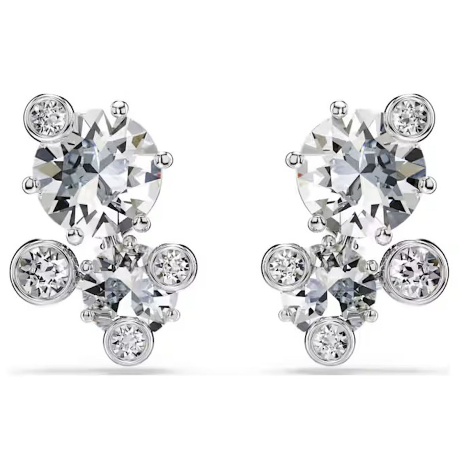 Monemel Swarovski Element Soft Pink Earring - Ear Rings - Monemel